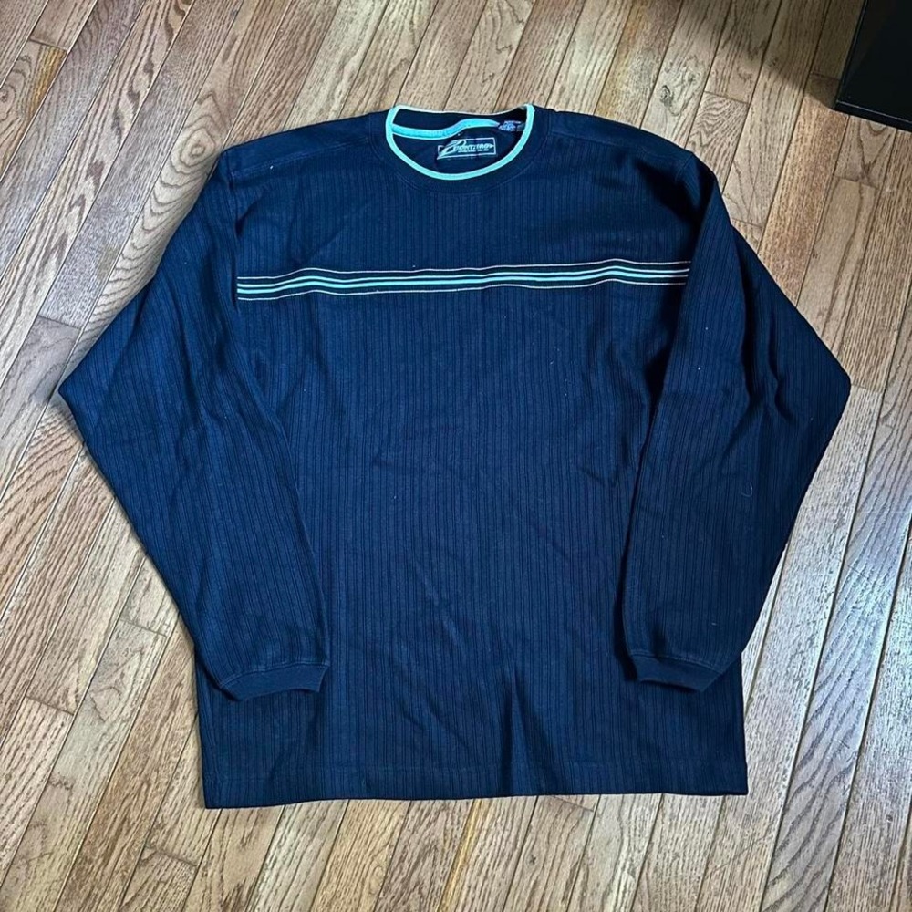 Y2K Point Zero Long Sleeve Skater Shirt‎